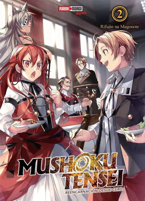 Mushoku Tensei Reencarnación desde cero 02 (Novela)